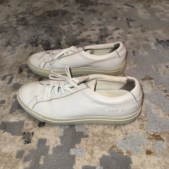 Common projects - Women's Original Achilles Leather Low-Top Sneakers - Picture 4 of 4